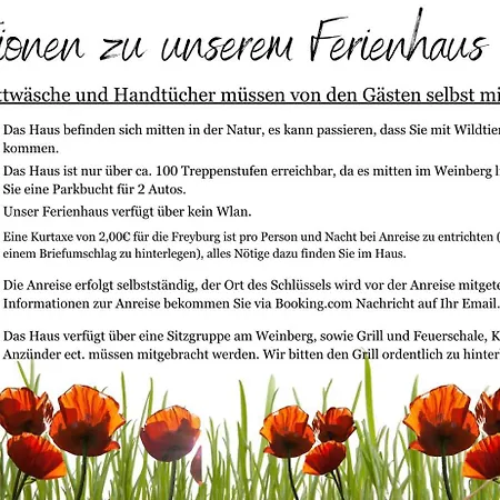 Traminer Im Weinberg Ferienhaus *